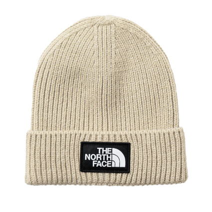 TNF™ Logo Box Cuffed Beanie - Beige