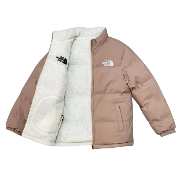 THE NORTH FACE Fleece Jacket Beige Cream Unisex Korea Version NJ3NL53C